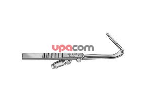 Крючок для спинки носа по AUFRICHT, с оптоволоконным световодом, ширина крючка 8 мм, длина крючка 40 мм, длина 16.5 см