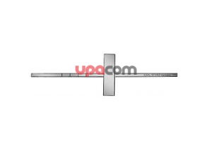 Долото по COTTLE, с поперечной опорой для руки, градуированное, с односторонней заточкой, прямое, ширина 4 мм, длина 18.5 см, для ринологии и ринопластики