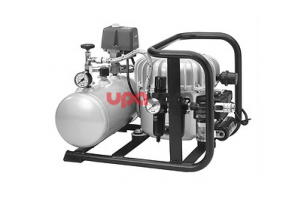 Компрессор сжатого воздуха, 0-8 бар, рабочее напряжение 230 В перем. тока, 50/60 Гц, размеры (ШхГхВ): 500х320х340 мм, вес около 22 кг