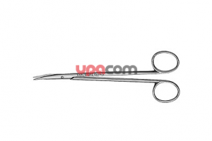 Ножницы по REYNOLDS, загнутые,  с особо тонкими кончиками, длина 15 см