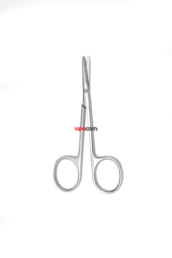 Ножницы глазные тупоконечные прямые, 113 мм