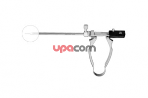 Биполярные микрощипцы TAKE-APART, с соединением для биполярной коагуляции, с разъемом для промывания, с тонкими браншами, прямые, размер 5 мм, ширина 1 мм, длина 15 см, рукоятка 26196 HR, для эндоскопического лечения переломов