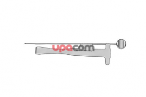 Долото по AIACH, с боковым направляющим стержнем, ширина 13 мм