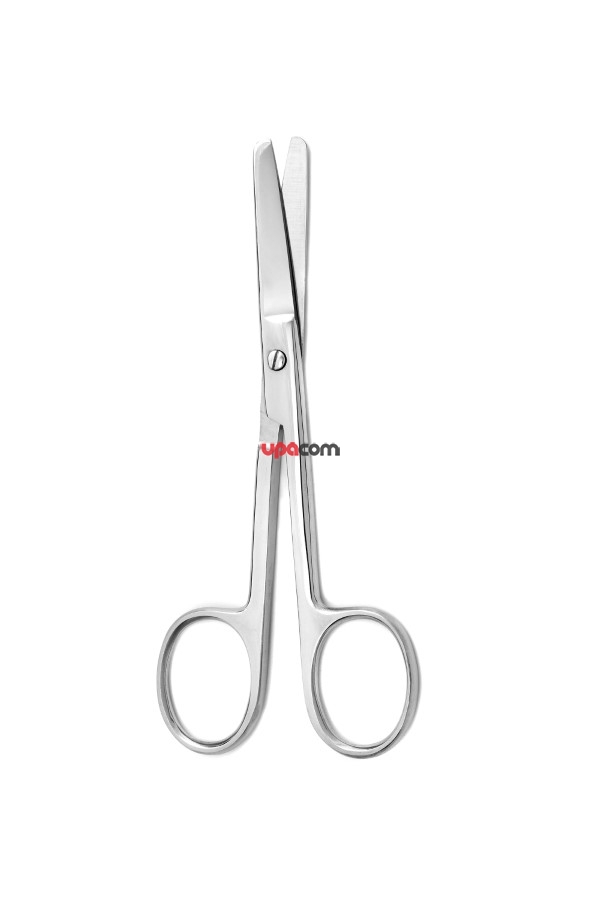 Ножницы тупоконечные, вертикально-изогнутые, 170 мм